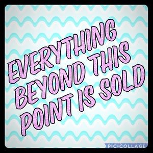 Everything Sold Beyind This Point